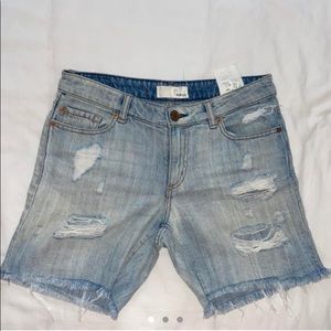 Denim shorts from garage